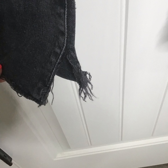 AGOLDE Jean Sophie High Waist Skinny Jeans in Black Size 31. - Picture 10 of 14